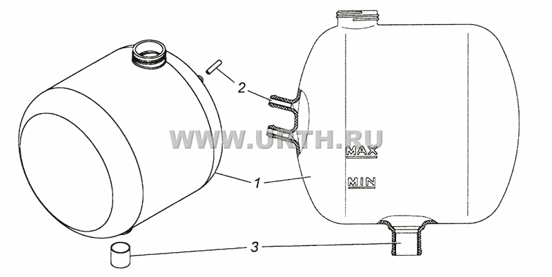 5320-1311010-30 Бачок расширительный